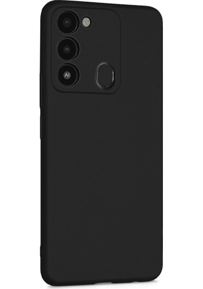 Microsonic Matte Silicone Tecno Spark 8C Kilif Siyah 557081610