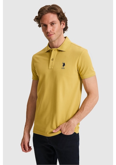 U.s. Polo Assn. Erkek Tişört Basic 50326920-vr235 Yag Yesılı