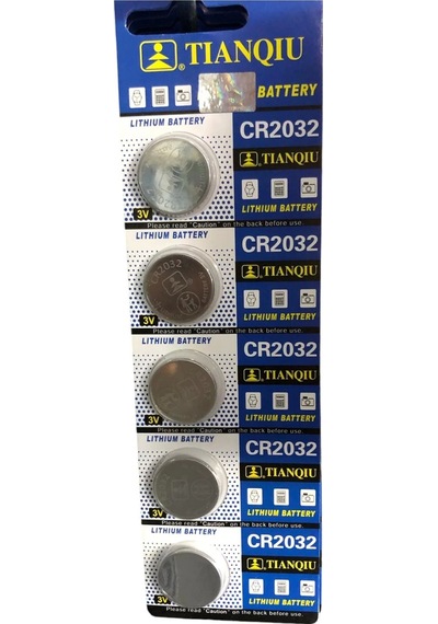5 Adet 3 Volt Cr2032 Lityum Para Pil Cr 2032 Bios-kepenk-kumanda Terazi Düğme Lithum Pili