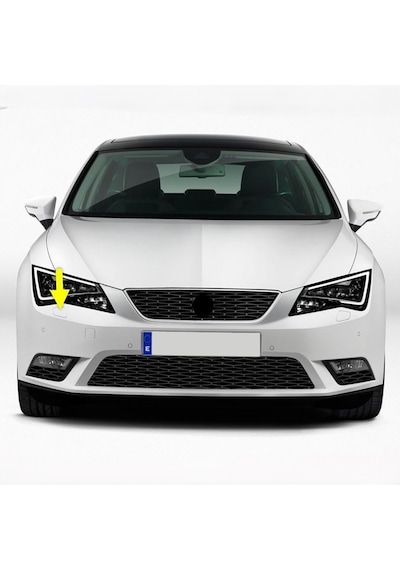 Seat Leon 3 2013-2016 Far Yıkama Kapağı Sağ Ön 5f0807754
