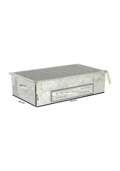 Mth-383 Set Üstü Maltız Izgaralı Çekmeceli Mangal