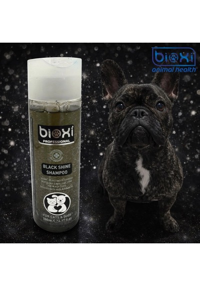 Bioxi Black Shine Pure Shampoo Kedi Ve Köpek Siyah Tüyler İçin Şampuan 200 Ml