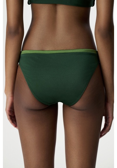 Penti Koyu Yeşil Lola Slip Bikini Altı