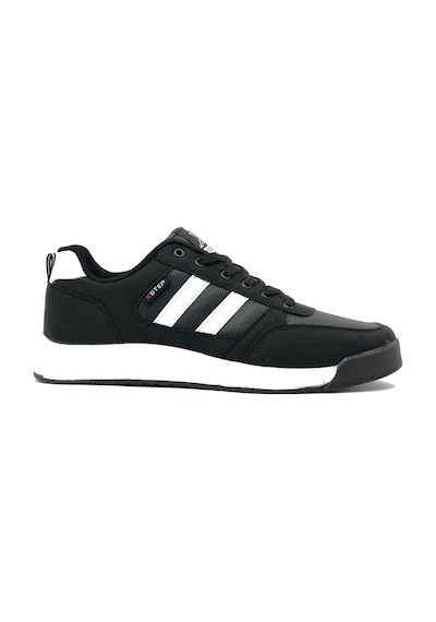 X-step 2024-cilt Tramor Hafif Ve Rahat Taban Unisex Spor Ayakkabı SİYAH-BEYAZ