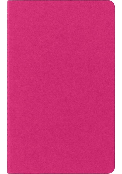 Moleskine Çizgili Cahier Not Defteri 3'lü Set L Boy Kinetik Pembe