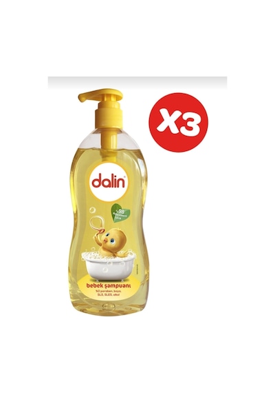 Şampuan 700ml Klasik 3 Adet