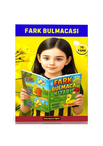 Çocuklar İçin Fark Bulmaca Kitabı 76 Fark
