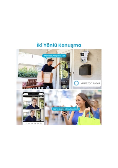 4k 8mp Çift Ekran Lens Wifi 2k Poz Kamera Ip66 Su Geçirmez Otomat 4k 8mp Çift Ekran Lens Wifi 2k Poz Kamera Ip66 Su Geçirmez Otomat