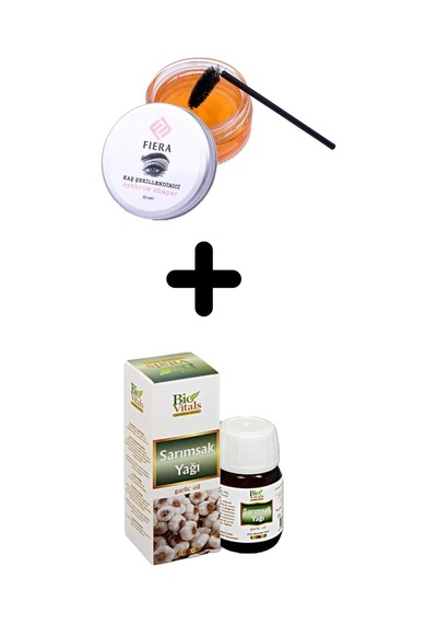 Kaş Şekillendirici Jel & Naturel Sarımsak Yağı 20ml Diğer