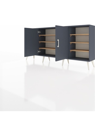 Arges Konsol 9 Raflı 2 Kapaklı 176x30x83 Antrasit-antrasit/çam Antrasit/çam Arges Konsol 9 Raflı 2 Kapaklı 176x30x83 Antrasit-antrasit/çam Antrasit/çam