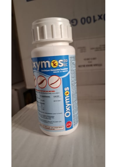 Oxymos 20 Ec 100 Ml Emülsiyon Konsantre Haşere İlacı Yaprak Biti, Beyaz Sinek, Trips Ve Larva Kontrolü