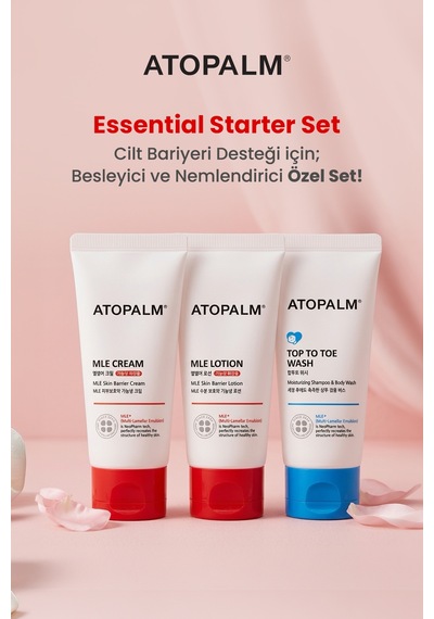 Atopik Ciltlere Yoğun Besleyici&nemlendirici Başlangıç Bakım Seti - 3 Atopalm Essential Starter Set