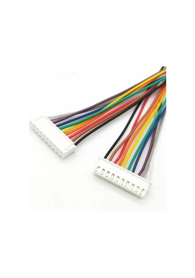 Jst-xh 2.54mm 9 Pin 26awg 20cm Tek Damarlı Dişi Bağlantı Kablosu