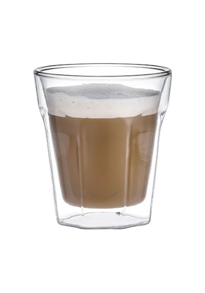 Leggno Vetro Çift Camlı Espresso Bardak 80 Ml 2'li Renkli