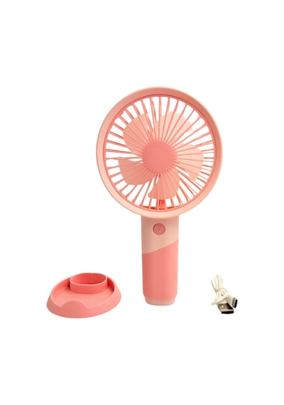 Bigmate Mini El Fanı Taşınabilir Serinletici Şarjlı Vantilatör 3 Kademeli Hız Ayarı Ym88176a