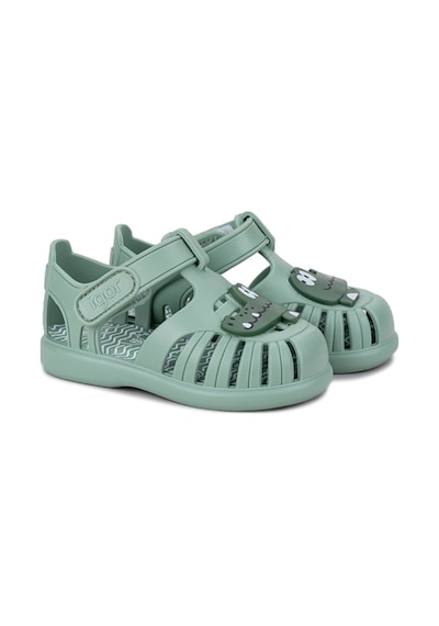 Igor Tobby Croco Çocuk Timsah Desenli Sandalet - Yeşil S10371-361