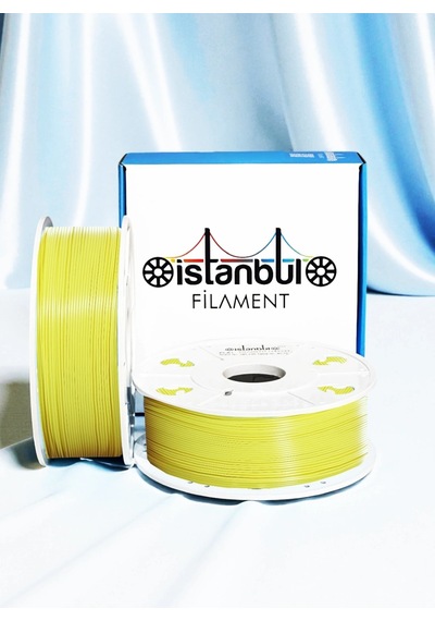 İstanbul Pla Filament Pastel Sarı 1.75mm 1 Kg