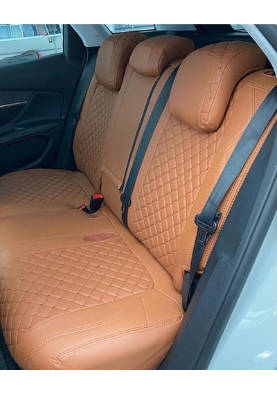 Peugeot 3008 Araca Özel Deri Oto Koltuk Kılıfı (440976604)