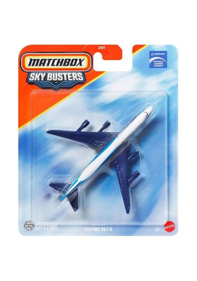 Matchbox - Boeing 747-8 - Sky Busters - Mavi