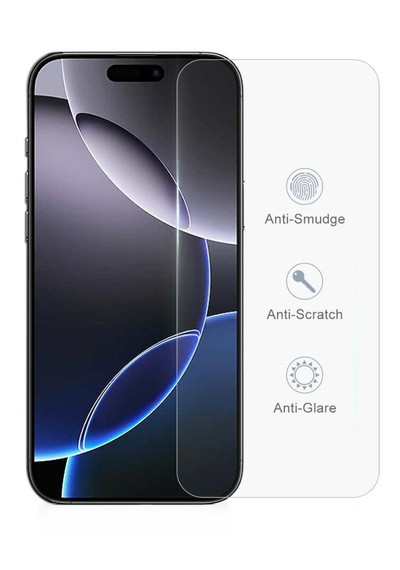 Apple Uyumlu   iPhone 16 Pro Max Temperli 9h Cam Ekran Koruyucu 2 Adet
