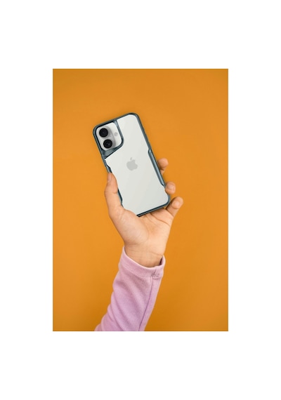 Apple iPhone Uyumlu 16 Plus Kılıf Boyi Silikon Kapak - Turkuaz Bz8683140807351