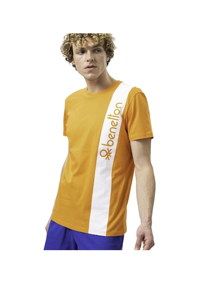 United Colors Of Benetton Erkek T-shirt Ben.m20474 Turuncu