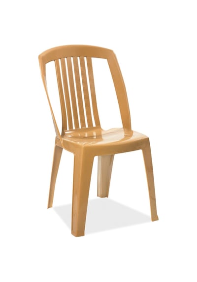 Hepucuz Papatya Favori Plastik Sandalye 4 Adet Teak