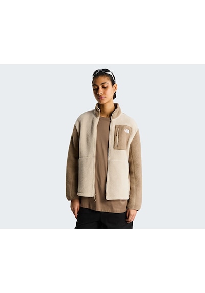 The North Face W Yumıorı Full Zıp Kadın Outdoor Polar Ceket Nf0a8e88sn41 Bej