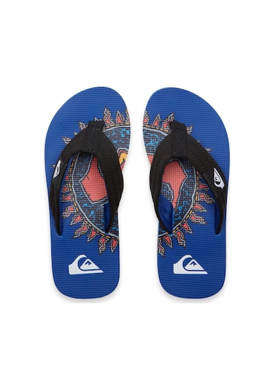 Quiksilver Aqbl100591 Molokai Layback Siyah-mavi Çocuk Terlik Mavi - Siyah