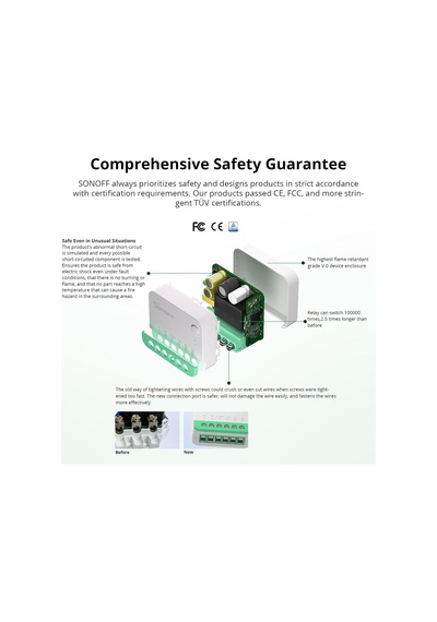 Sonoff Mini R4 Matter Akıllı Röle Genel