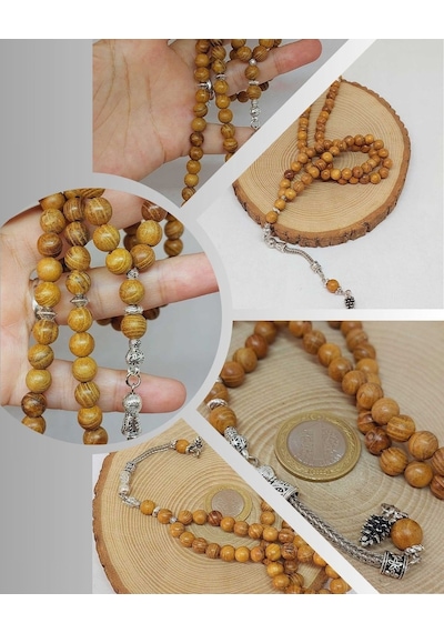 Mazı Ağacı 99luk Tesbih 8mm 54624 Çok Renkli