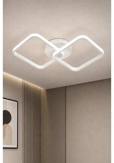 AvizeGO Tilya Led Plafonyer Avize Beyaz Işık