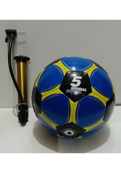Janva Futbol Topu ve Şişirme Pompası Beyaz