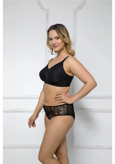 Moonlight 2168 Minimizer Sütyen Siyah