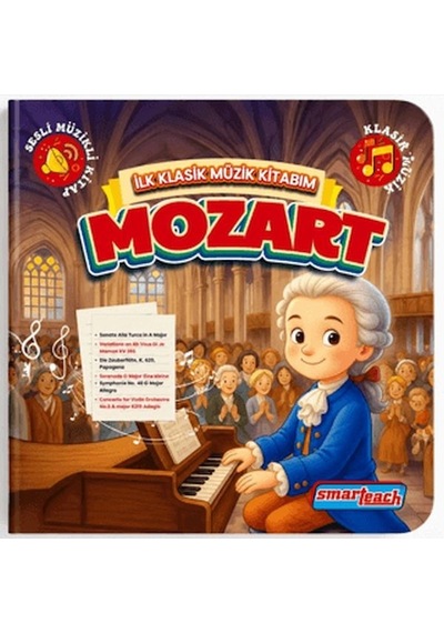 İlk Klasik Müzik Kitabım Mozart -sesli Kitap
