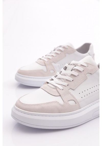 Dgn 23150 Erkek Comfort Ayakkabi 23150-1219-R0198 Beyaz