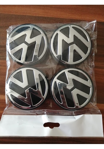 Vw Passat B6 Jant Göbeği Kabartmalı Jant Göbek 4 Adet