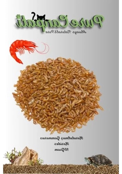 Kurutulmuş Gammarus Kaplumbağa Yemi 10 Gr