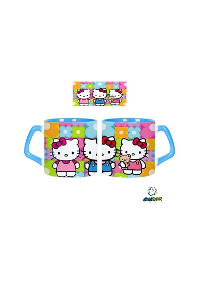 Hello Kitty Kupa Bardak Tek Adet 0655 Çok Renkli