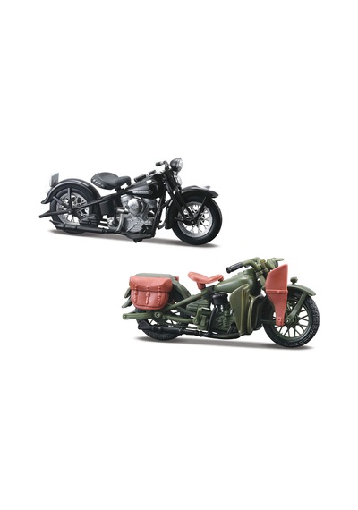 1/18 Harley-davidson İkili Motorlar 40'lar