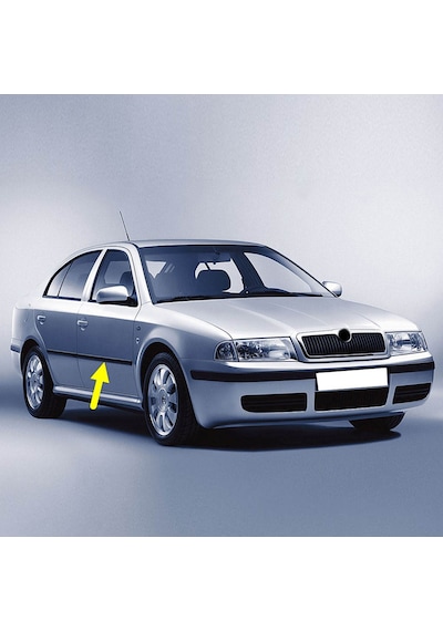Skoda Octavia A4 2001-2009 Sağ Ön Kapı Çıtası Bandı 1u4853516c