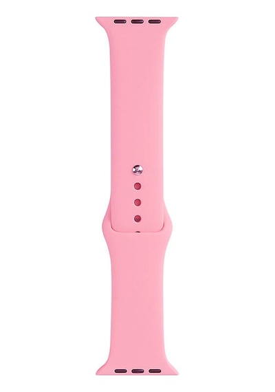 Watch 7 41mm Band Serisi Klasik Kordon Silikon Strap Kayış-pembe