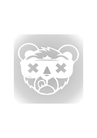 Ayı X Oto Sticker Bear X Araba Cam Sticker
