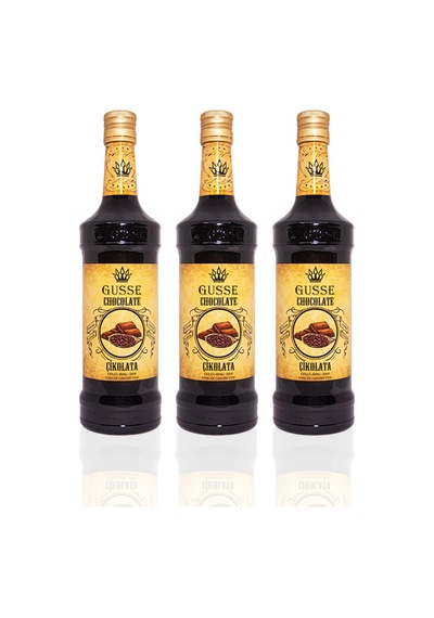 Gusse Çikolata Kokteyl Şurubu 3 Adet X 70 Cl Diğer