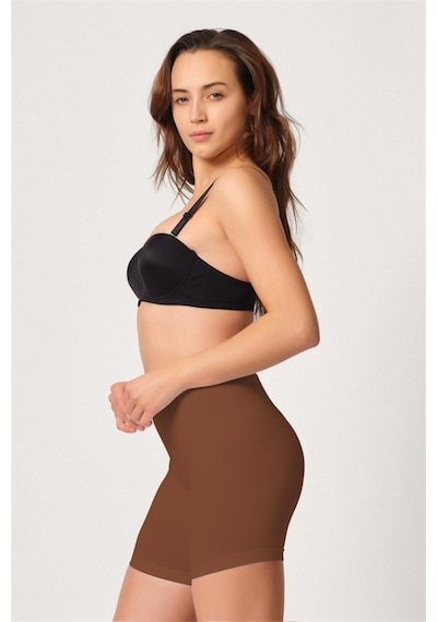 Lisinya Kahve Mı Emay 3003 Soft Paçalı Boxer Kahverengi