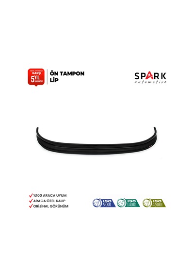 Fiat Ducato 1994-2006 Yıl Aralığı Uyumlu Ön Tampon Lip Siyah