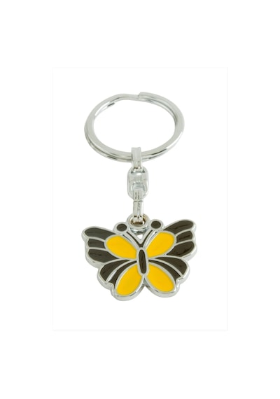 Kelebek Metal Anahtarlık Altın 71455786