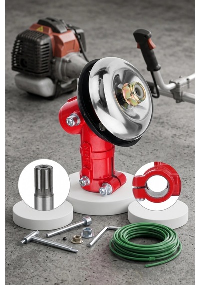Rapco Motorlu Tırpan Redüktörü 7 Diş 26 Mm