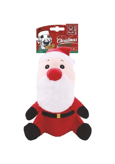 M-pets Christmas Snack Attack St. Nick Köpek Oyuncağı