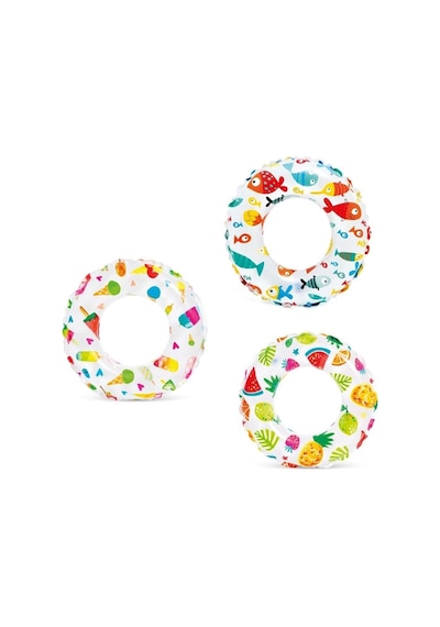 Intex Basklı Simit 51 Cm 3-6 Yaş - 1 Adet Stokta Olan Gönderilir